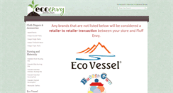 Desktop Screenshot of ecoenvydistribution.com